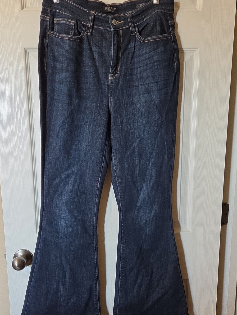 Judy Blue Dark Blue Flare Jeans